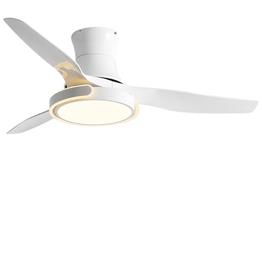 Modern Ceiling Fan Light with Remote Control & Reversible Airflow