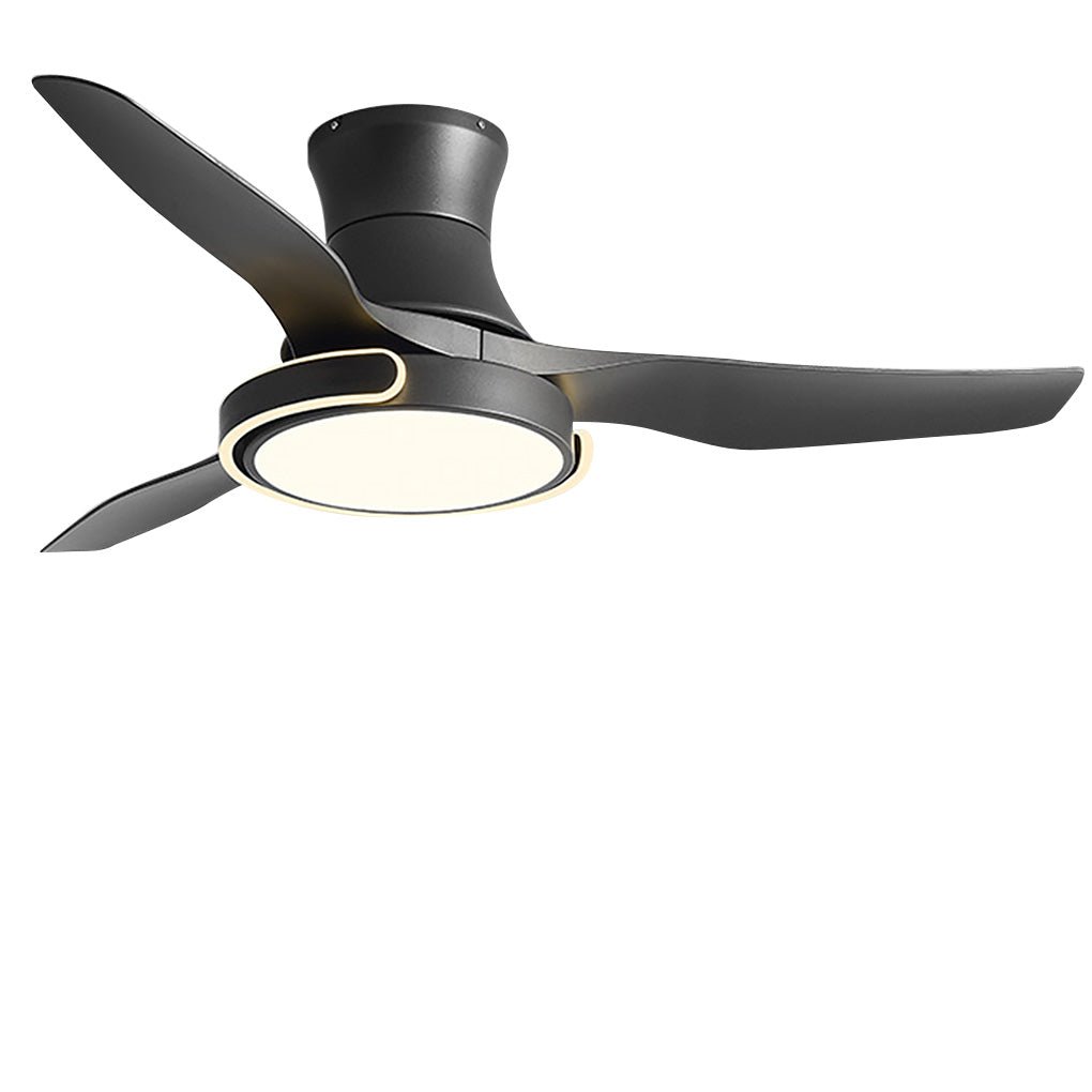 Modern Ceiling Fan Light with Remote Control & Reversible Airflow
