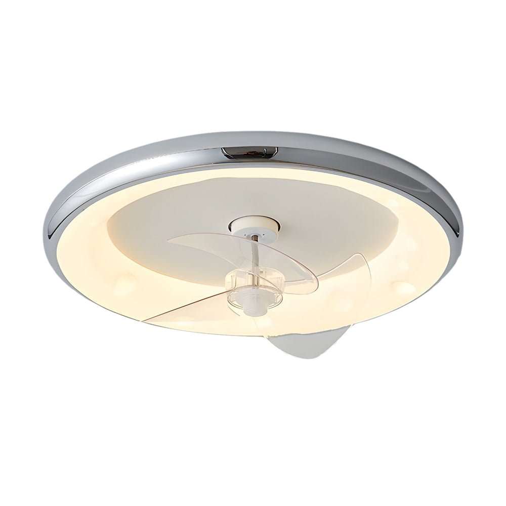 Modern LED Ceiling Fan Light with Remote Control - 3 Blades