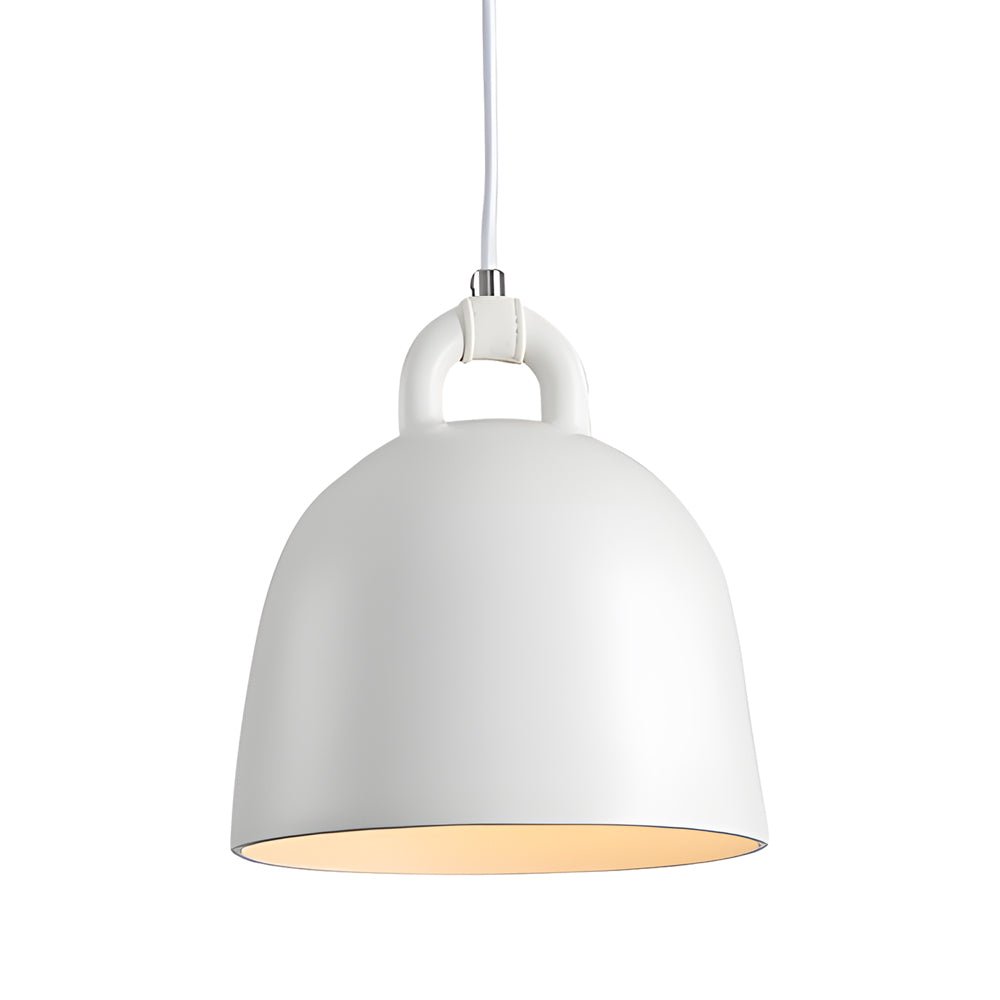 Minimalist Resin Bell Pendant Light – Modern Nordic Design