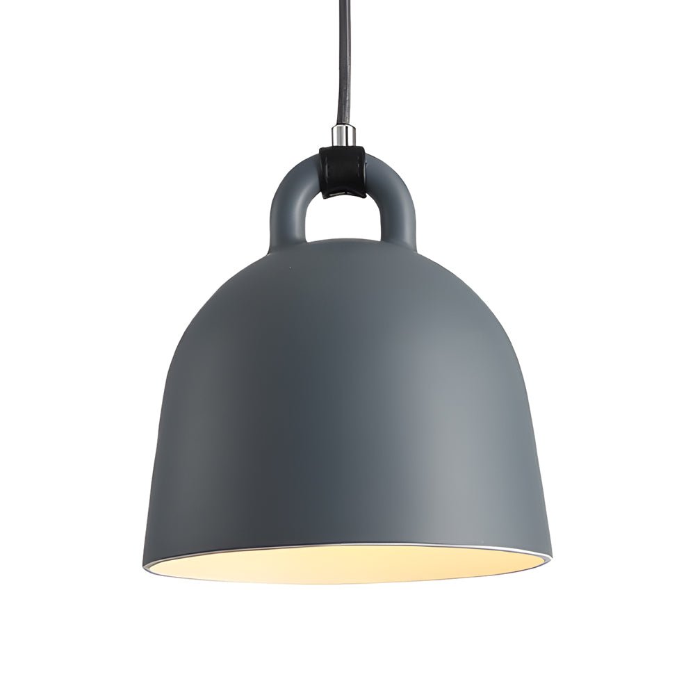 Minimalist Resin Bell Pendant Light – Modern Nordic Design