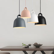 Minimalist Resin Bell Pendant Light – Modern Nordic Design