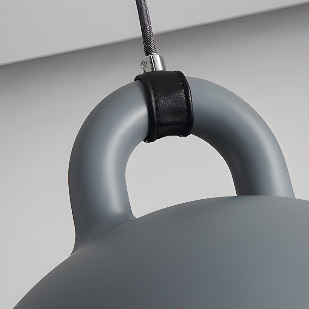 Minimalist Resin Bell Pendant Light – Modern Nordic Design