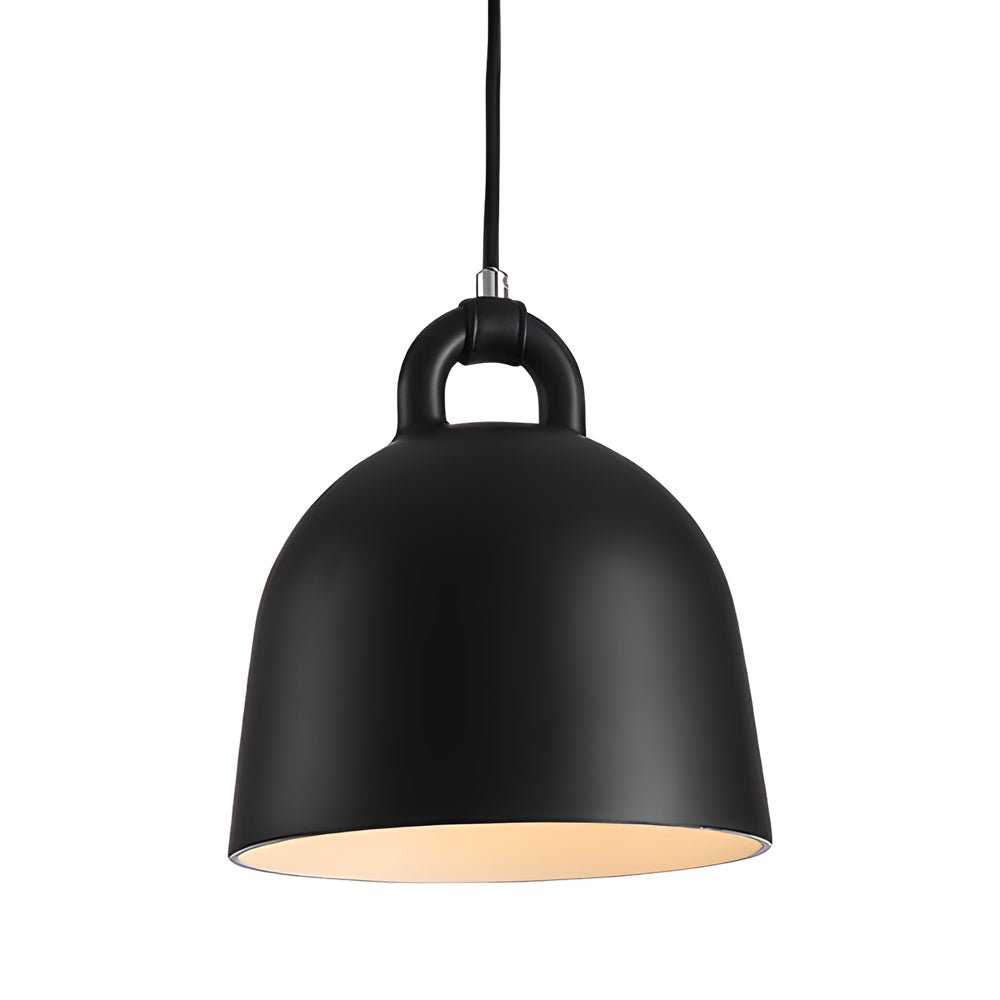 Minimalist Resin Bell Pendant Light – Modern Nordic Design