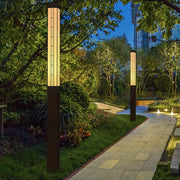 Industrial Outdoor Pole Light | Stainless Steel Street Lamp Post