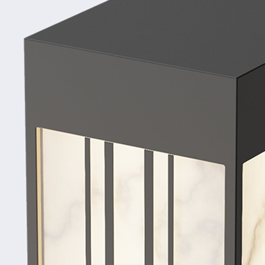 Industrial Outdoor Pole Light | Stainless Steel Street Lamp Post