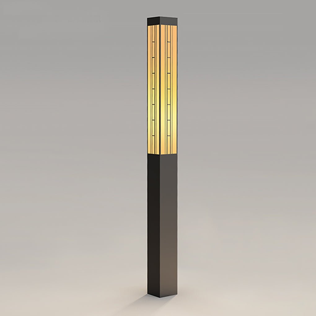 Industrial Outdoor Pole Light | Stainless Steel Street Lamp Post