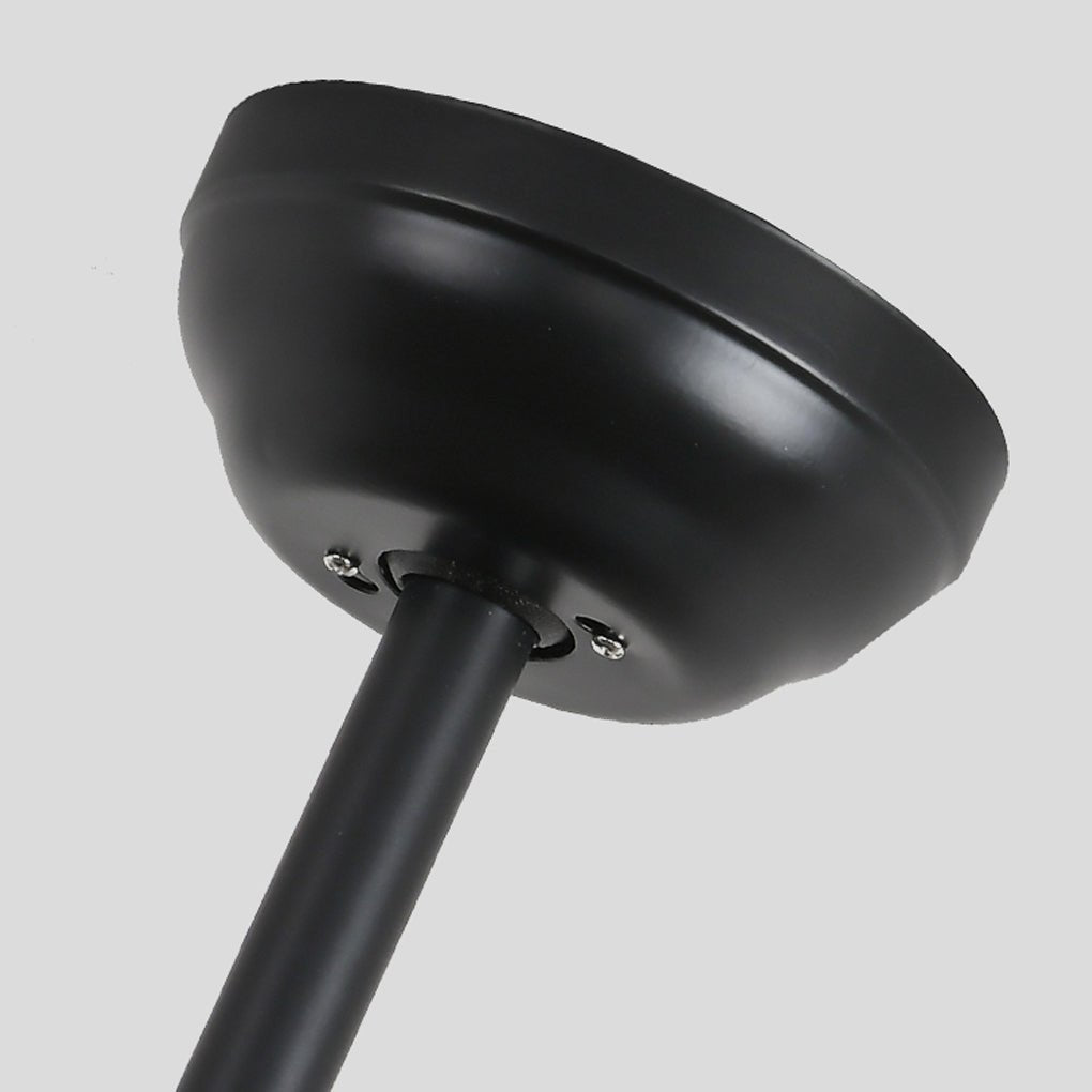 Industrial Iron Ceiling Fan Light with Remote Control