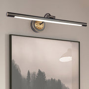 Black Copper Linear Adjustable LED Vanity Light with Acrylic Shade