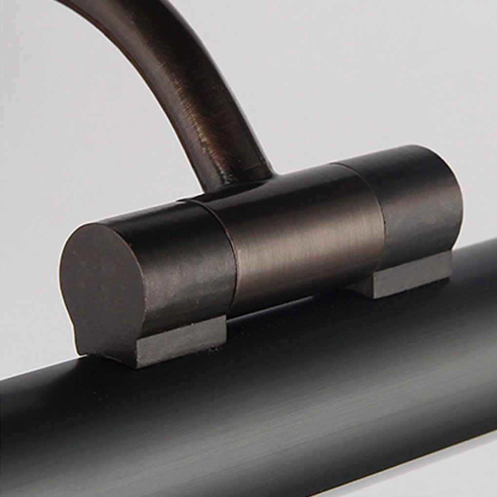 Black Copper Linear Adjustable LED Vanity Light with Acrylic Shade
