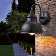 Modern Outdoor Wall Light with Light Sensor – Waterproof IP65