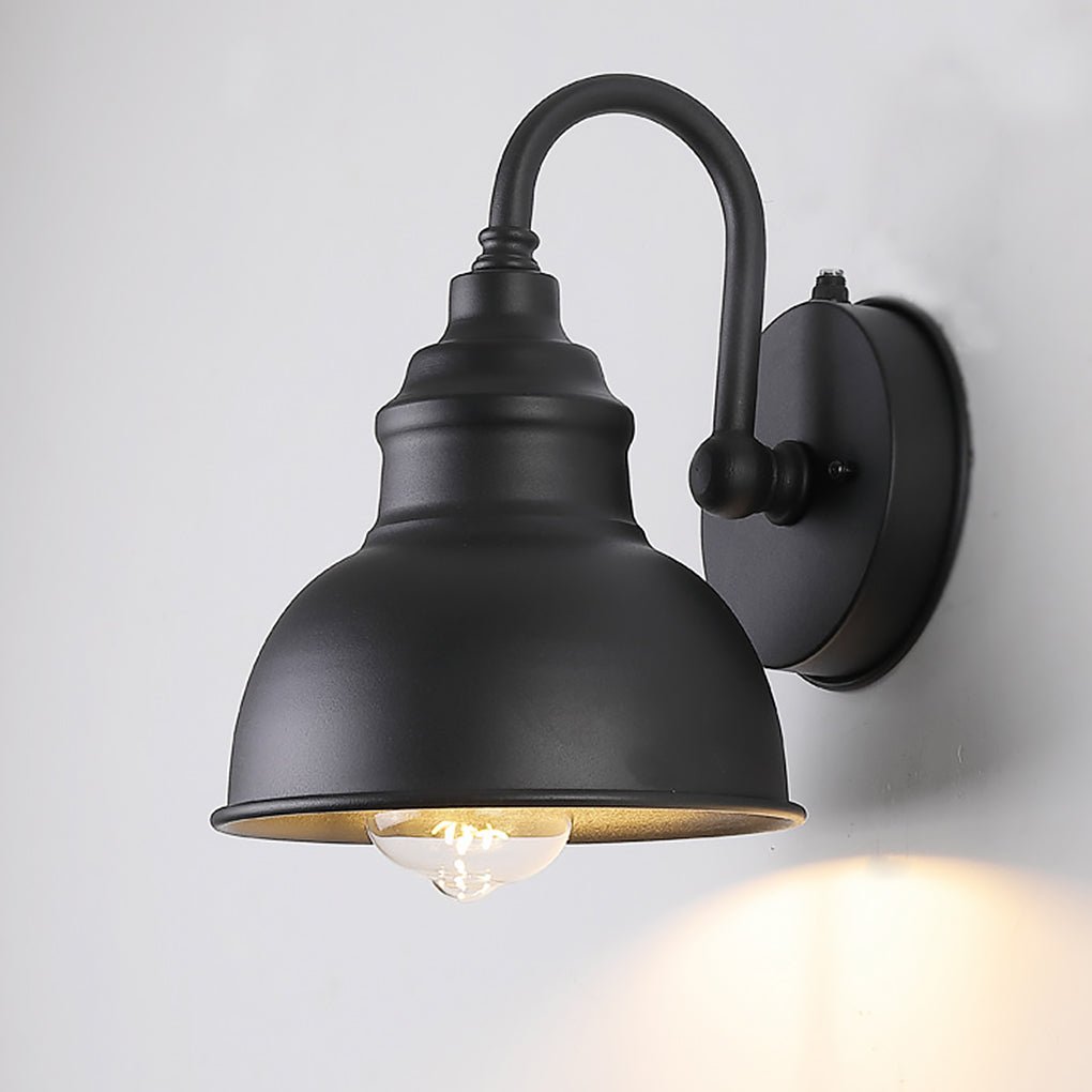 Modern Outdoor Wall Light with Light Sensor – Waterproof IP65