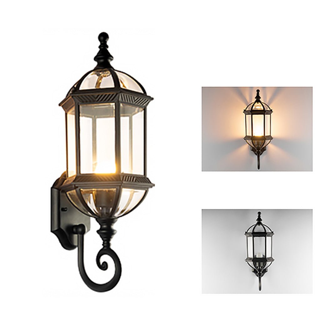 Vintage Outdoor Lantern | Wall & Pendant Light | Aluminum