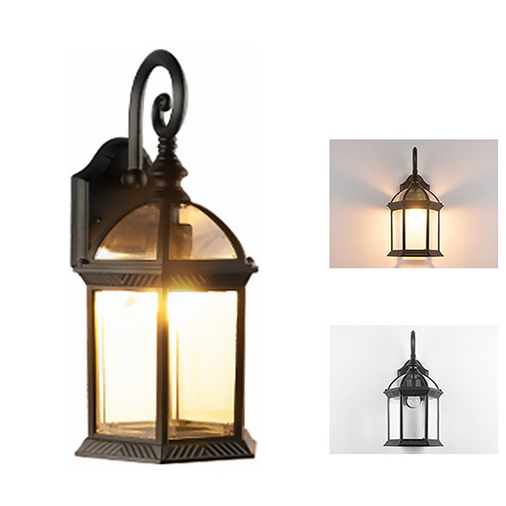 Vintage Outdoor Lantern | Wall & Pendant Light | Aluminum