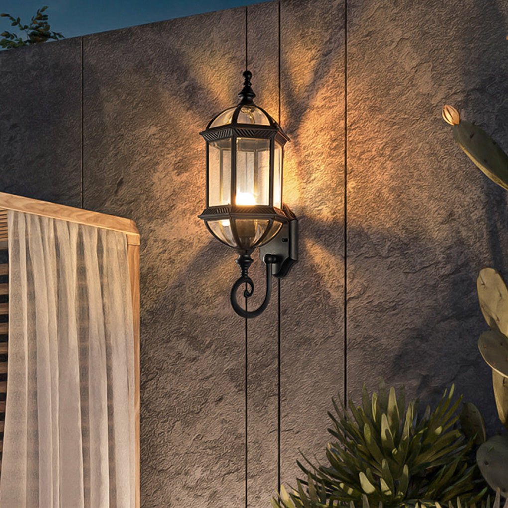 Vintage Outdoor Lantern | Wall & Pendant Light | Aluminum