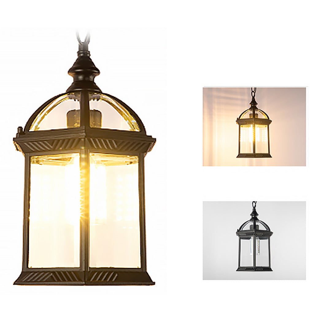 Vintage Outdoor Lantern | Wall & Pendant Light | Aluminum
