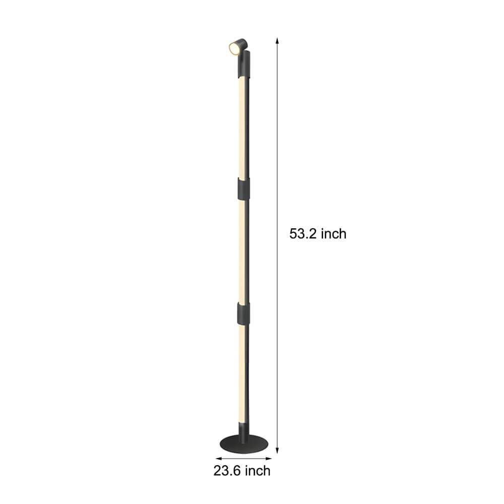 RGB Rotating Floor Lamp with Spotlight & Remote Control