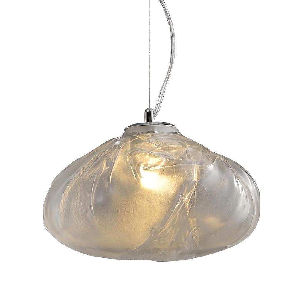 Industrial Glass Bubble Staircase Pendant Light