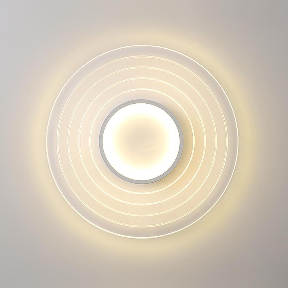 Modern Multi-Circle Dimmable LED Flush Mount Ceiling Light