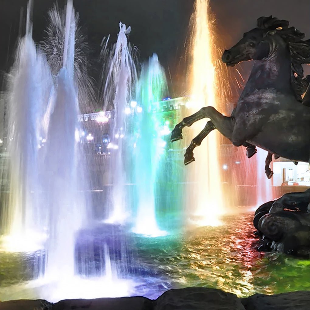 LED Ring Pool Light Waterproof RGB Fountain Underwater Lighting