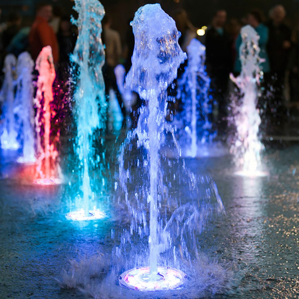 LED Ring Pool Light Waterproof RGB Fountain Underwater Lighting