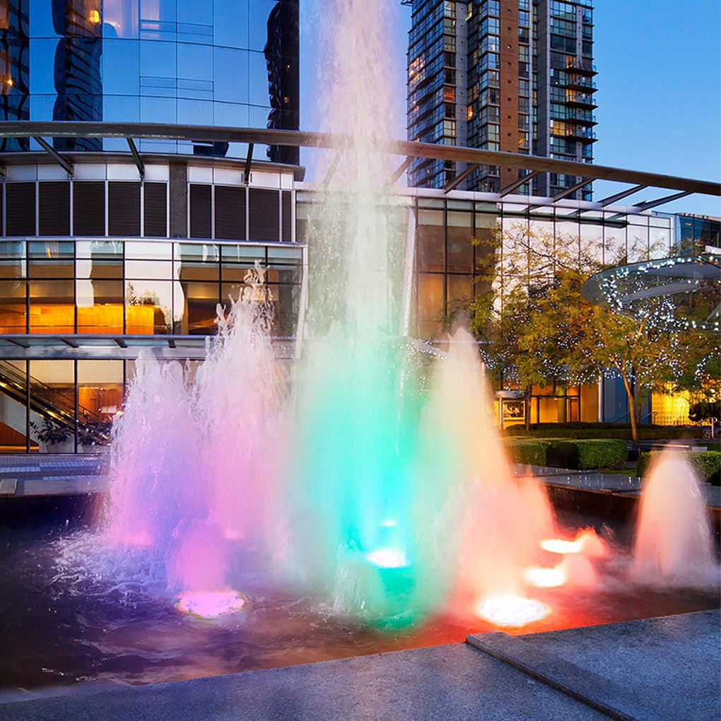 LED Ring Pool Light Waterproof RGB Fountain Underwater Lighting