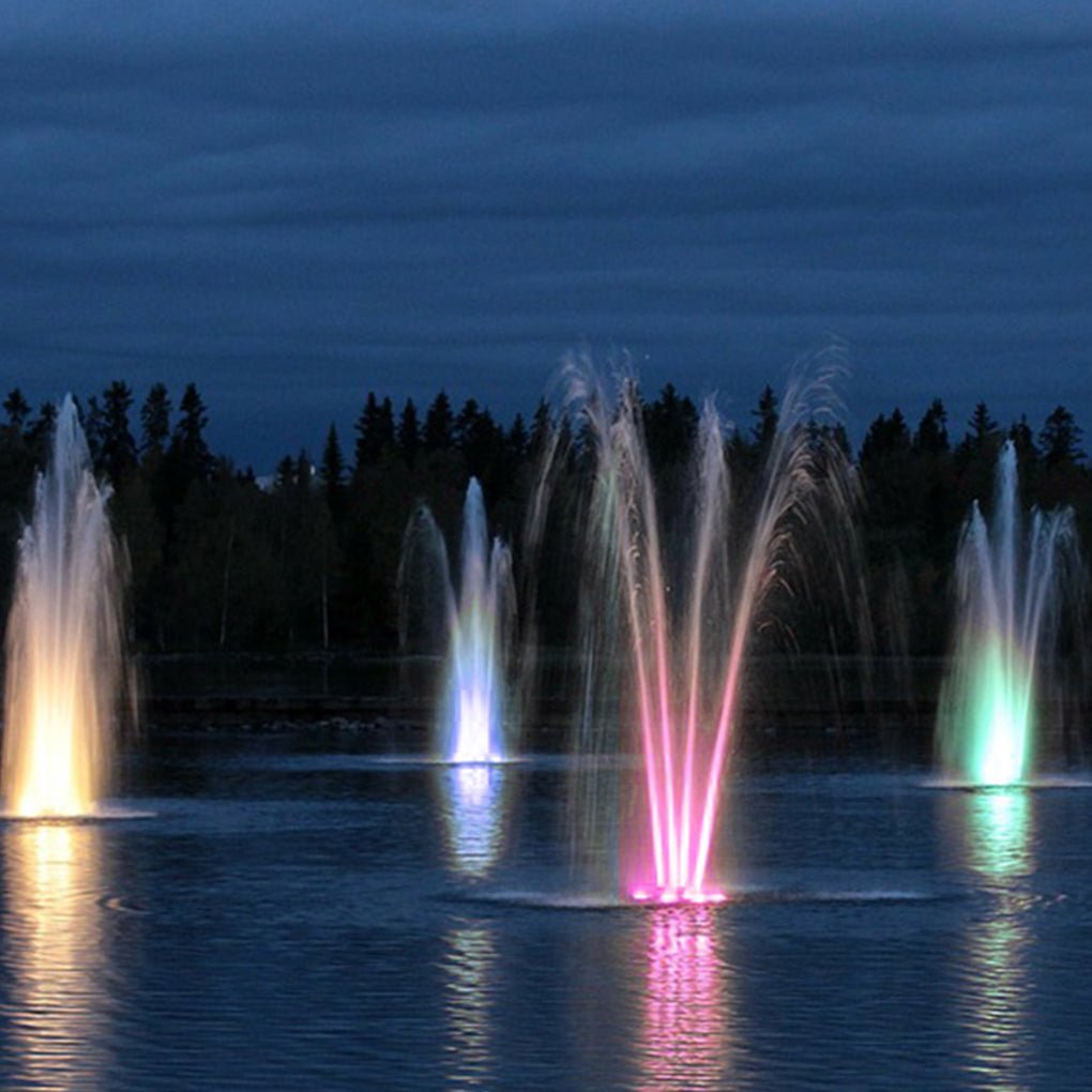LED Ring Pool Light Waterproof RGB Fountain Underwater Lighting