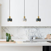 Ceramic Marble Pendant Light Nordic Minimalist Ceiling Fixture