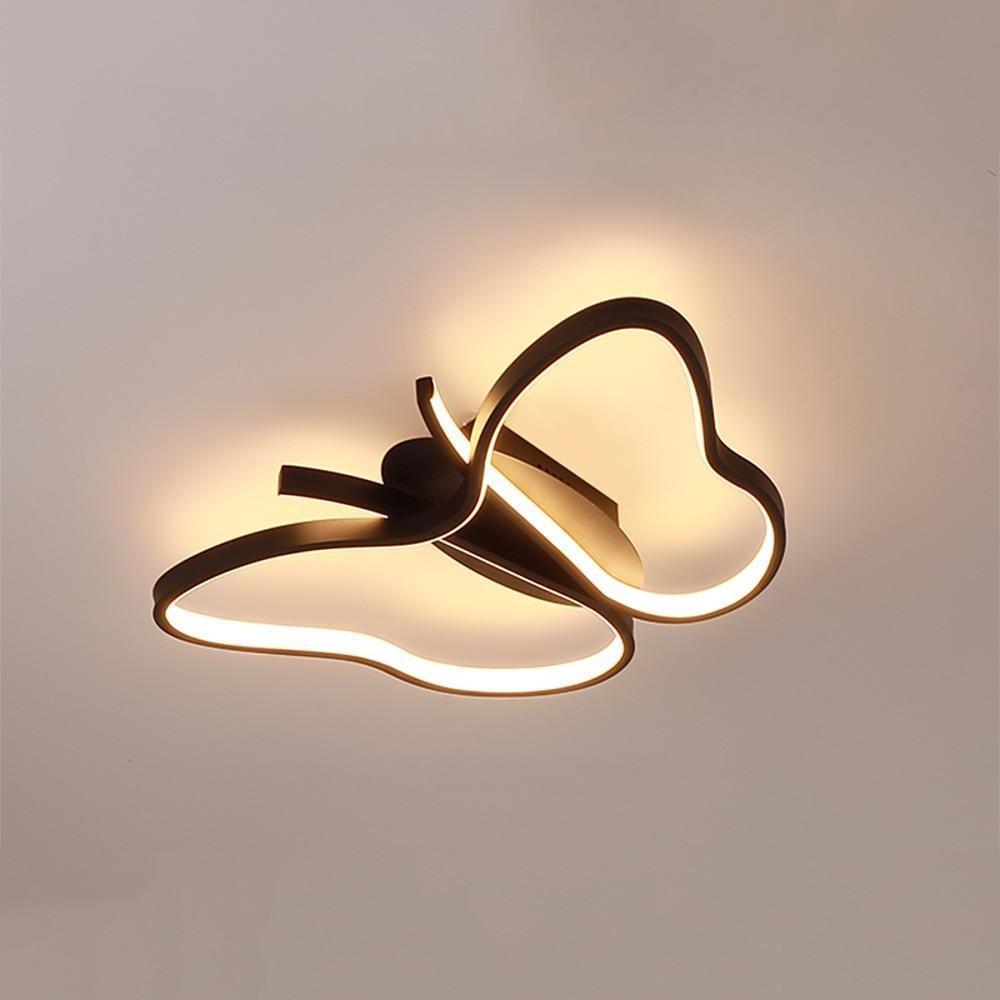Butterfly Flush Mount LED Ceiling Light for Kids & Bedroom