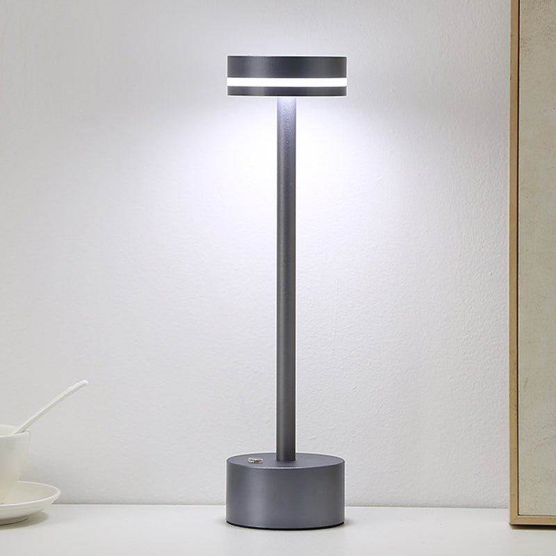 Modern Cordless LED Table Lamp with Touch Dimmer Control