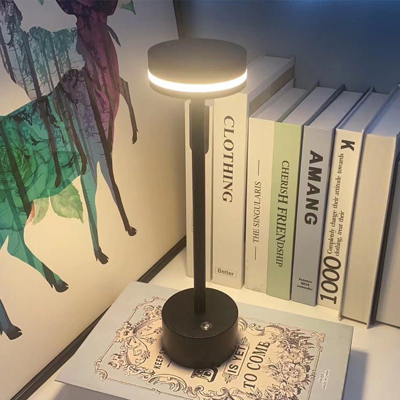 Modern Cordless LED Table Lamp with Touch Dimmer Control