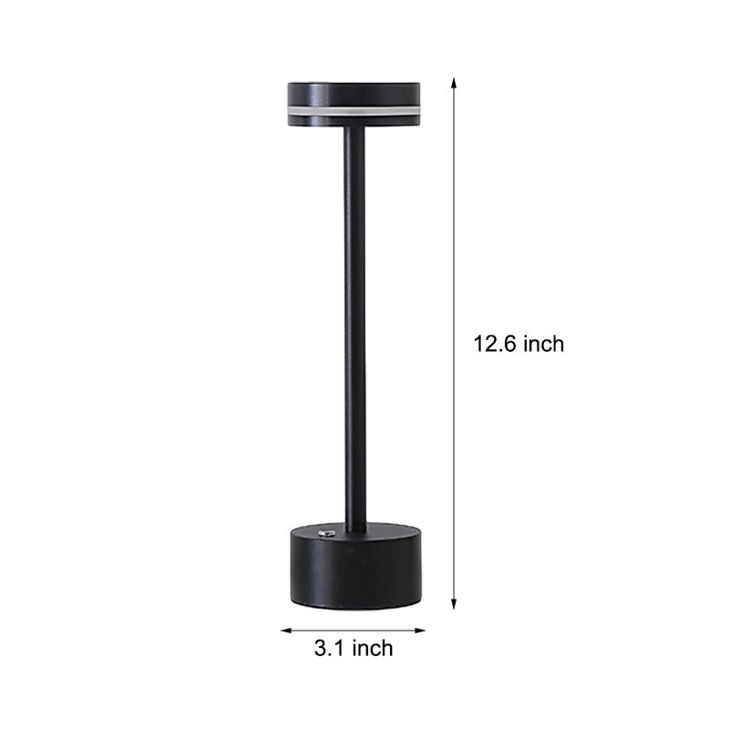 Modern Cordless LED Table Lamp with Touch Dimmer Control