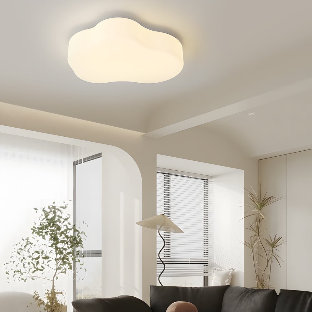 Cloud Design LED Flush Mount Ceiling Light with 3-Step Dimming