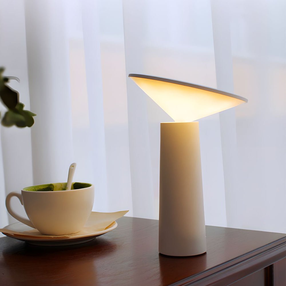 Rotatable LED Torch Table Lamp with USB Charging & Dimming