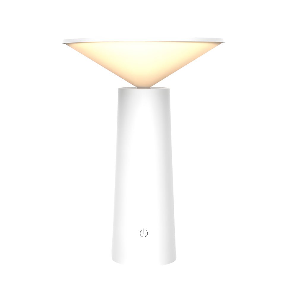 Rotatable LED Torch Table Lamp with USB Charging & Dimming