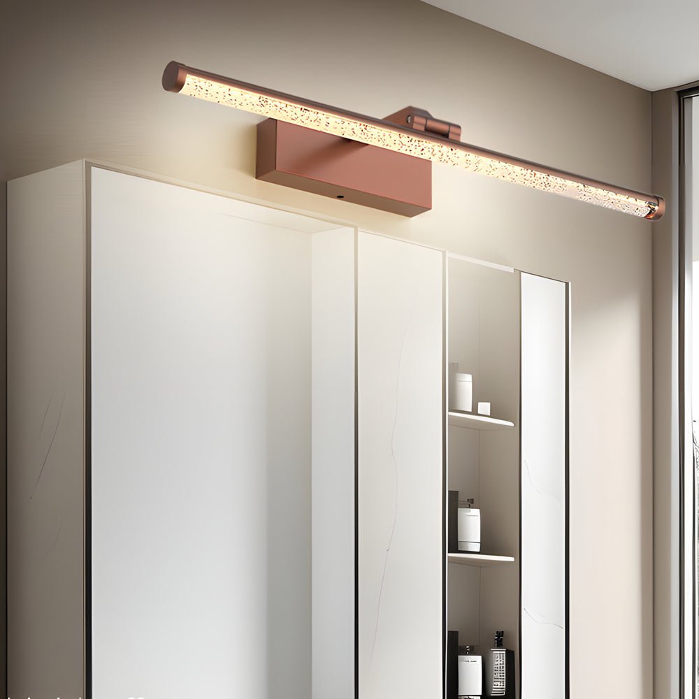 Rotatable Seeded Acrylic LED Bathroom Vanity Light Modern Bath Bar
