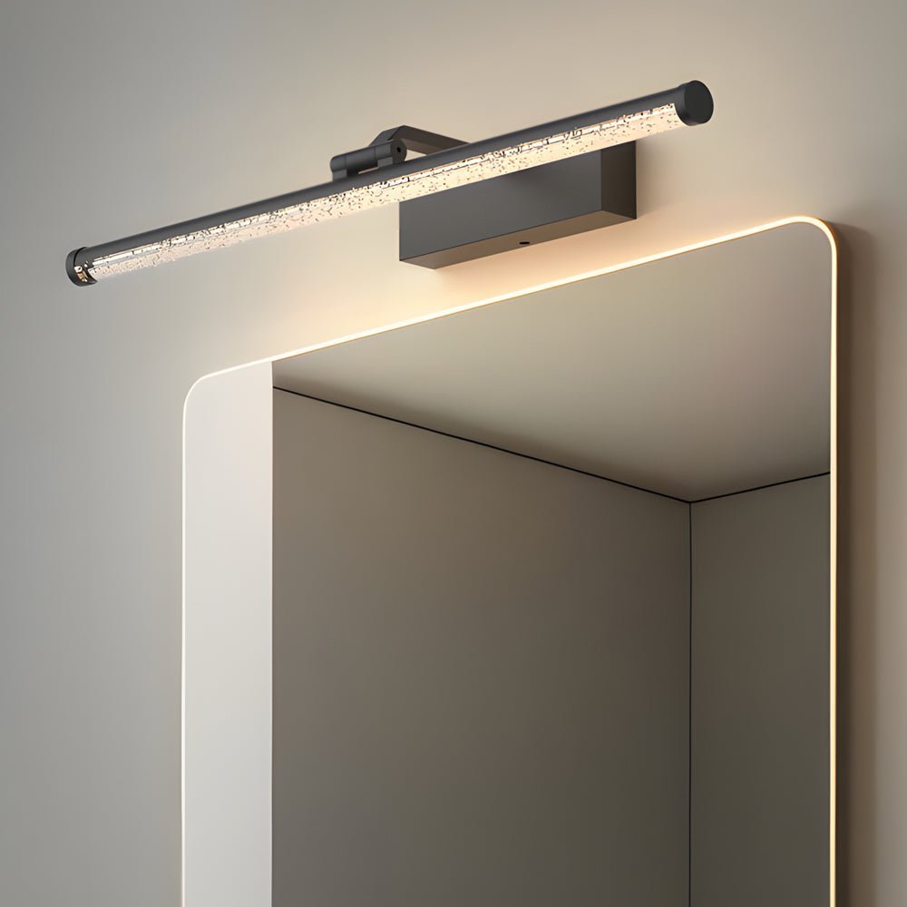 Rotatable Seeded Acrylic LED Bathroom Vanity Light Modern Bath Bar