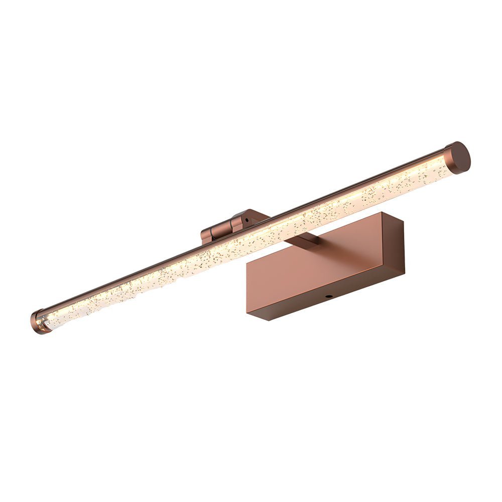 Rotatable Seeded Acrylic LED Bathroom Vanity Light Modern Bath Bar