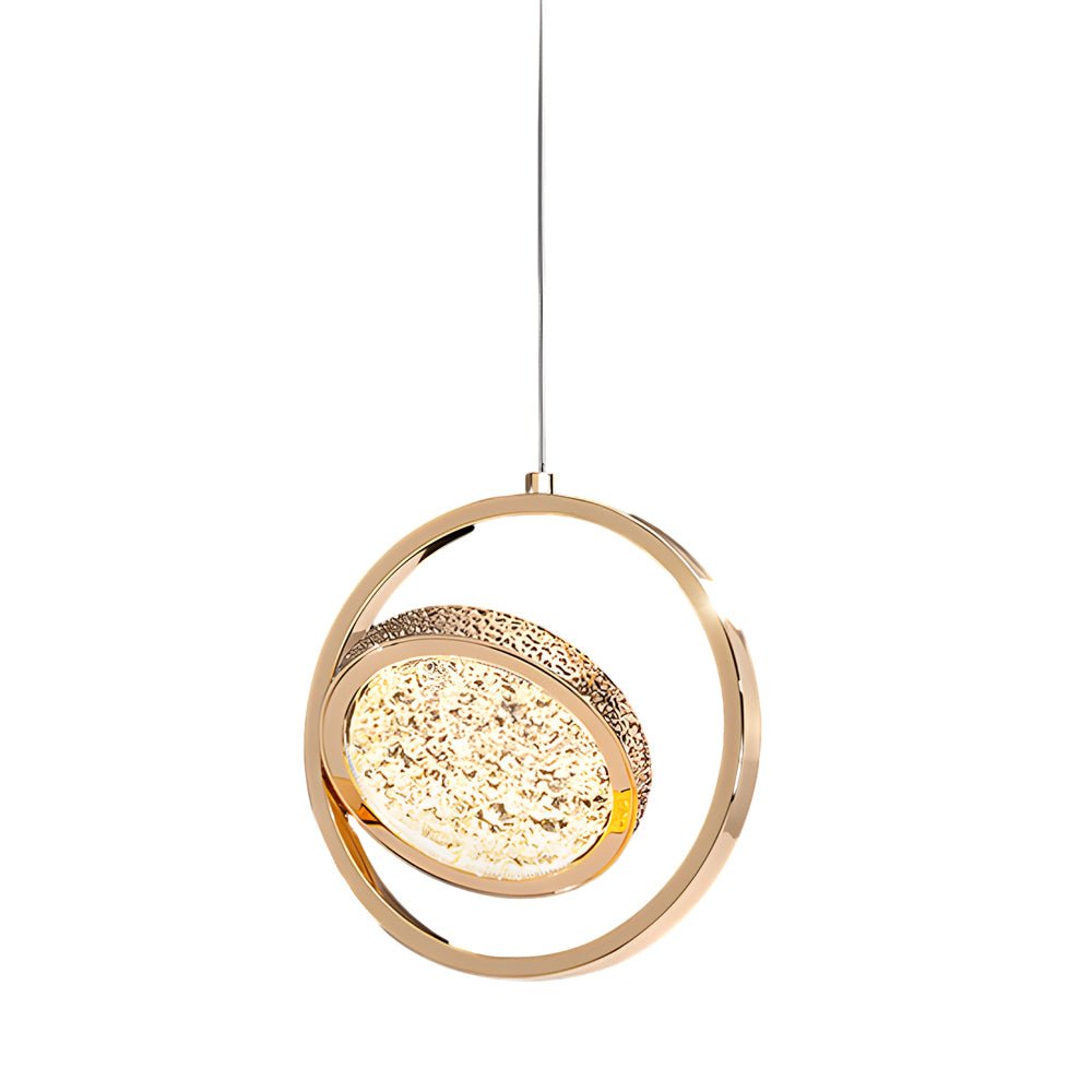 Rotating Acrylic Modern Pendant Light 3-Step Dimming LED
