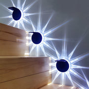 Solar LED Petal Wall Light with Remote Control Waterproof Outdoor
