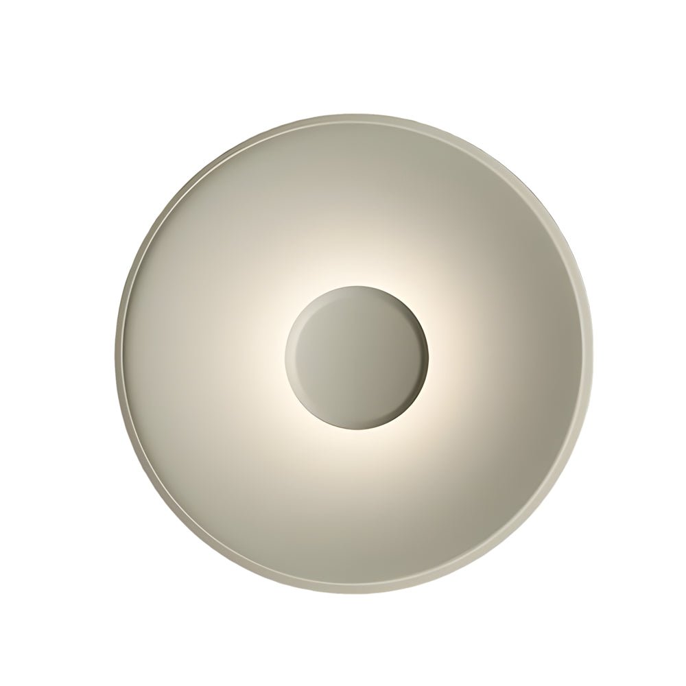 Modern Aluminum LED Halo Flush Mount Ceiling Light