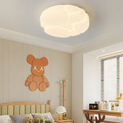 Cloud Design Flush Mount Ceiling Light – 3-Step Dimming, Milky White