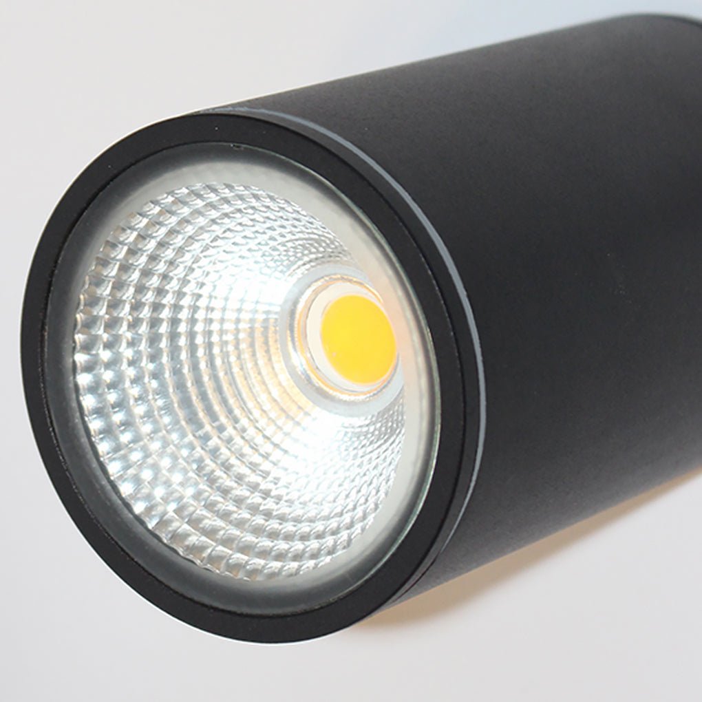 Minimalist Round LED Flush Mount Ceiling Light – Aluminum Downlight
