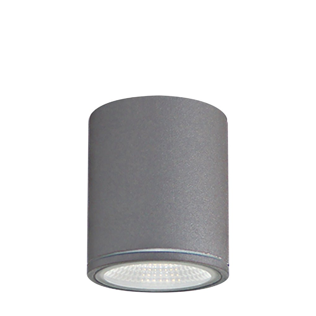 Minimalist Round LED Flush Mount Ceiling Light – Aluminum Downlight