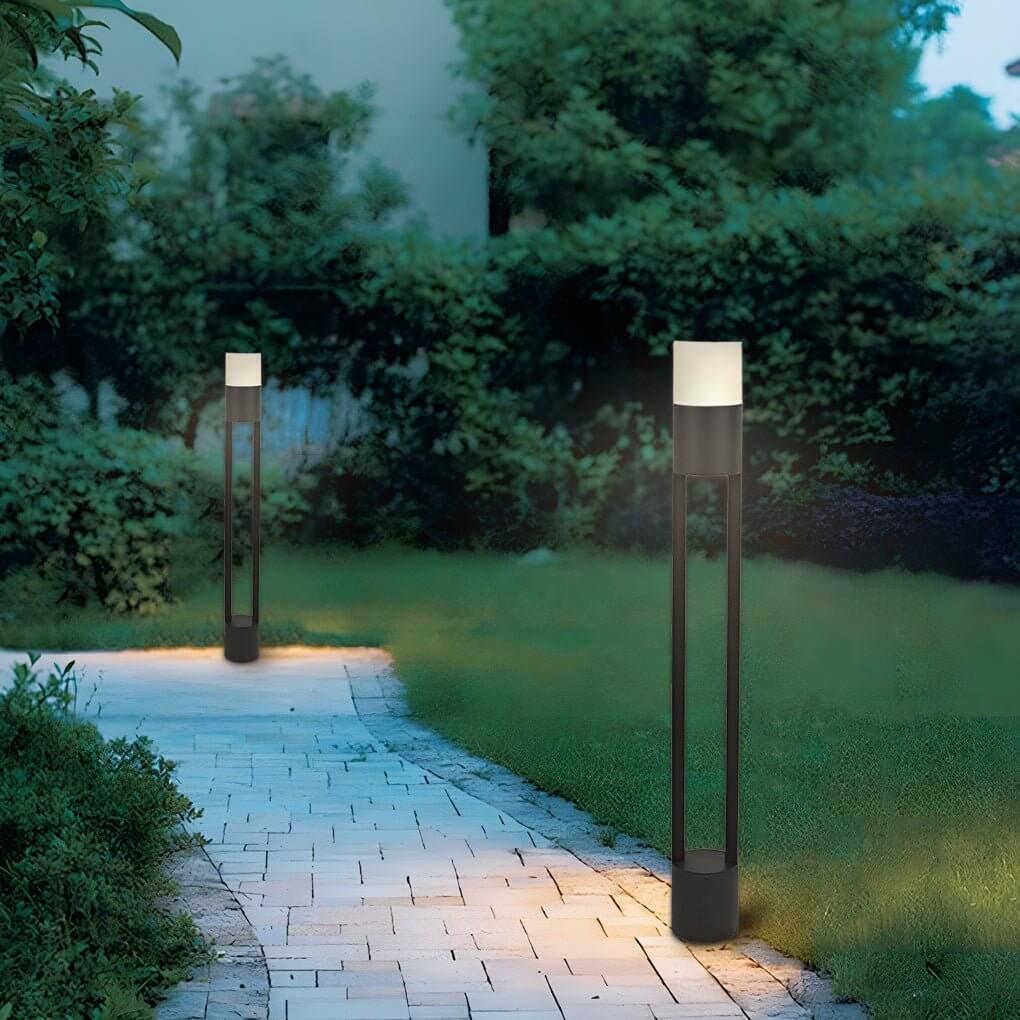 Modern Aluminum Pathway Light with Warm White LED for Outdoor Spaces