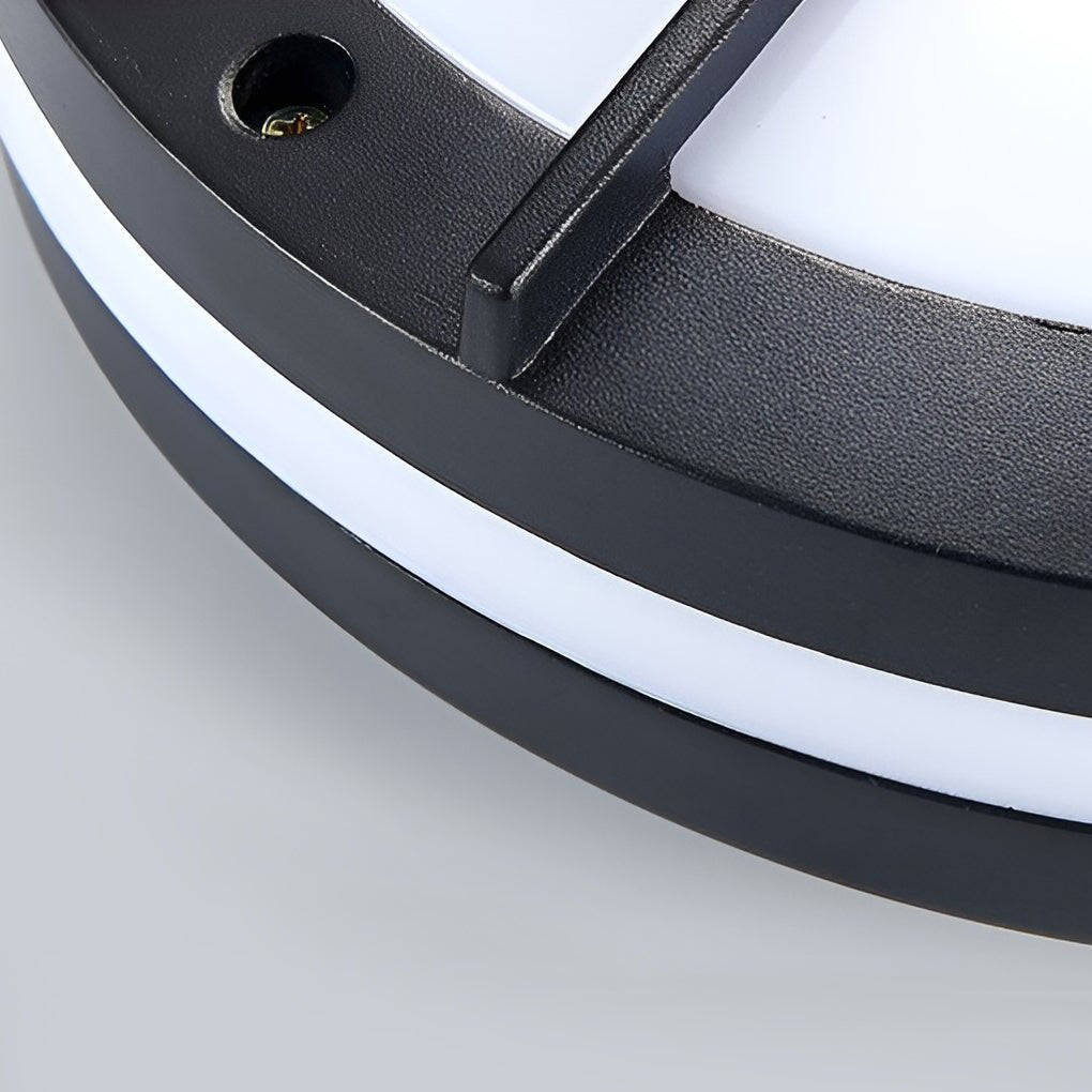 Round Waterproof LED Wall & Ceiling Light - Aluminum & Acrylic