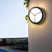 Round Waterproof LED Wall & Ceiling Light - Aluminum & Acrylic