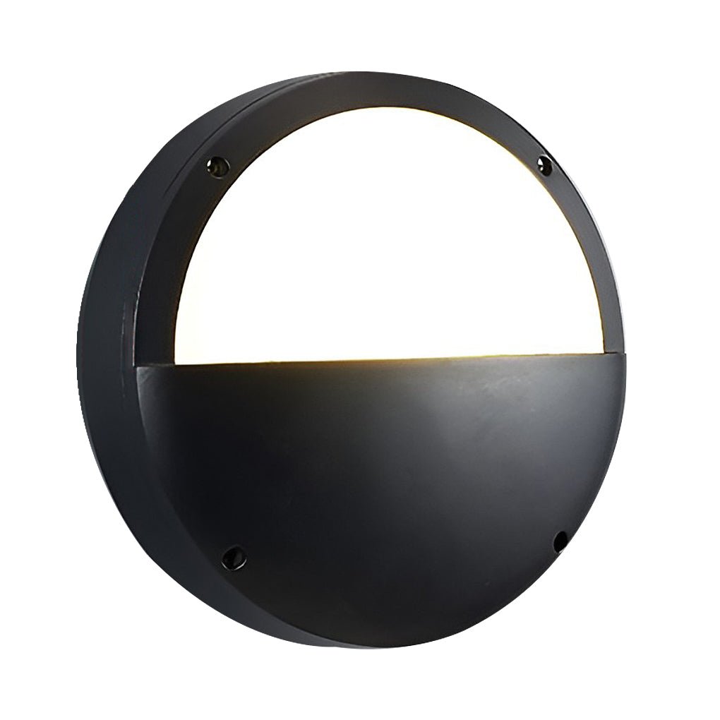 Round Waterproof LED Wall & Ceiling Light - Aluminum & Acrylic