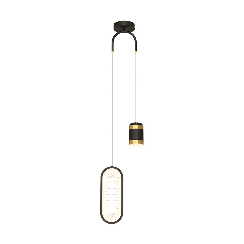 Nordic Starry Projection Pendant Light with 3-Step Dimming