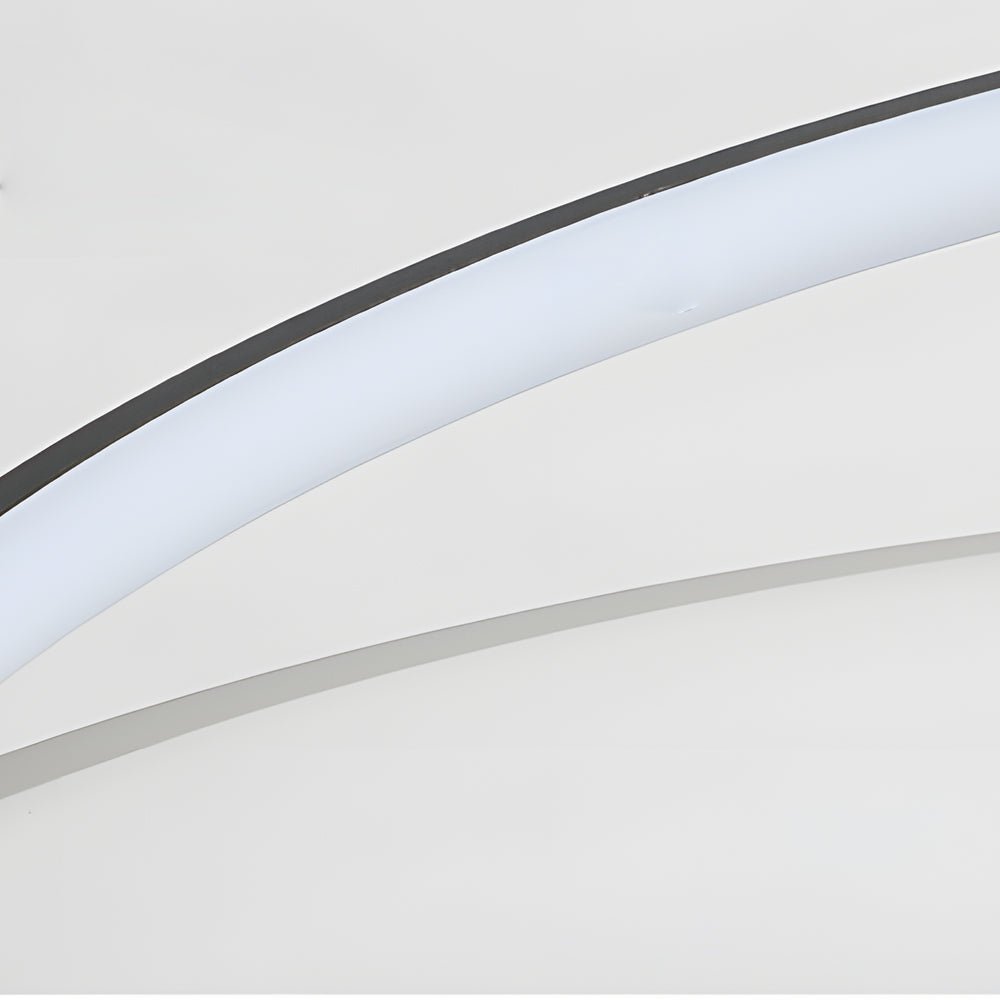 Modern Round Ring LED Ceiling Light with 3-Step Dimming
